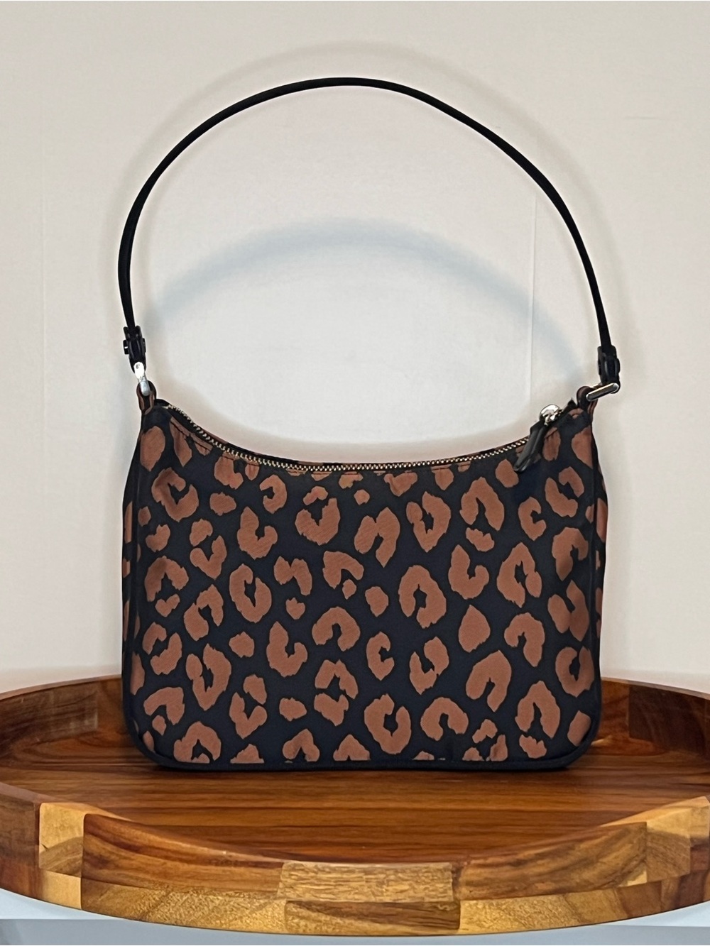 EUC Kate Spade The Little Better Sam Leopard Small Shoulder Bag - Picture 2 of 4